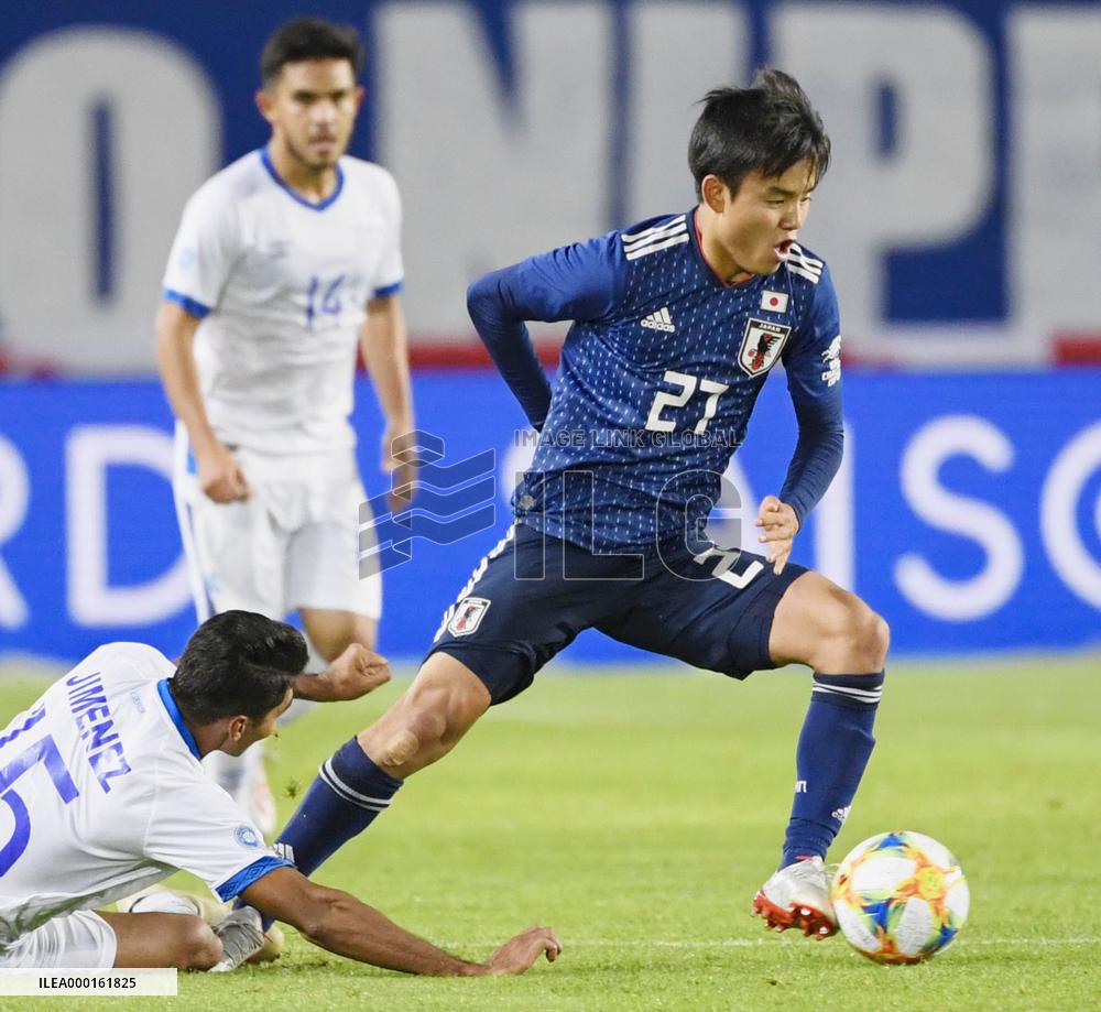 Football: Japan-El Salvador friendly