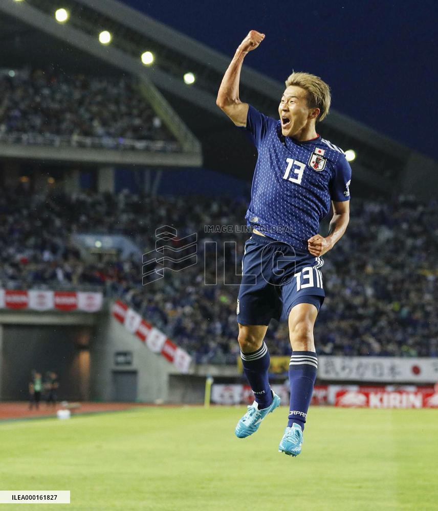 Football: Japan-El Salvador friendly