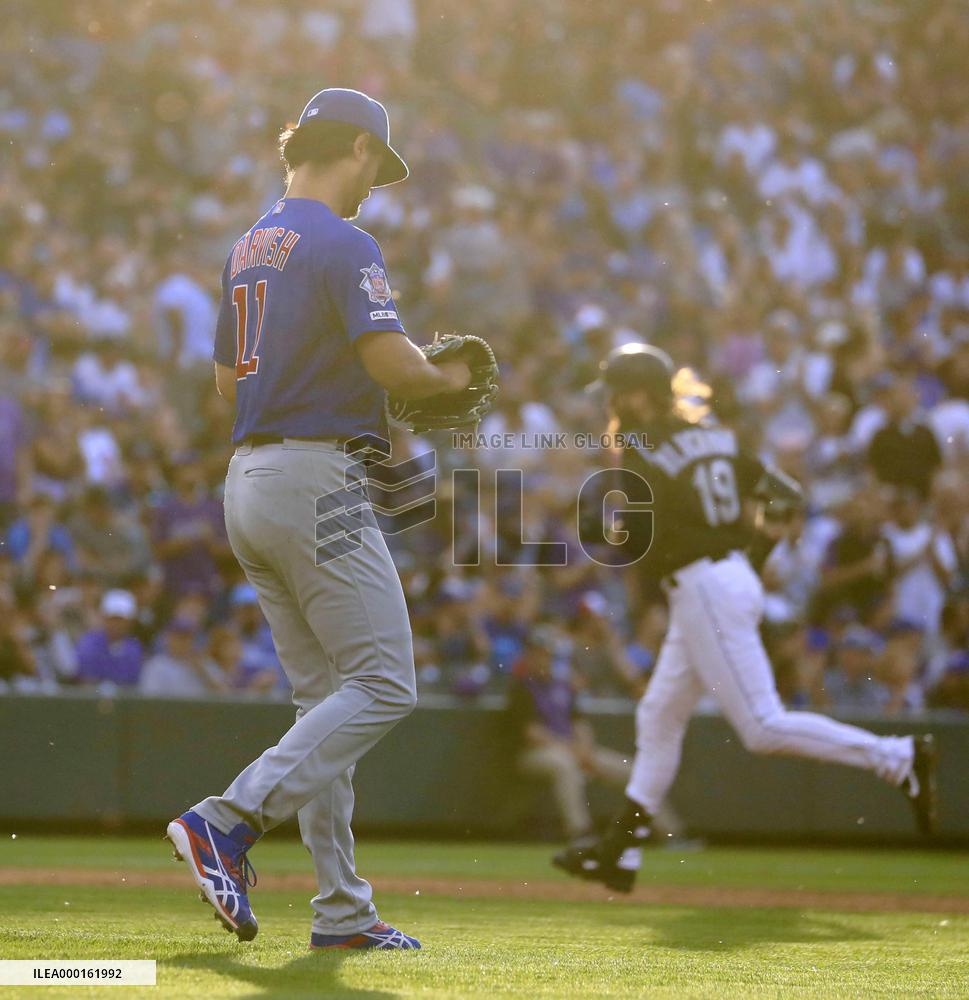 Baseball: Cubs v Rockies