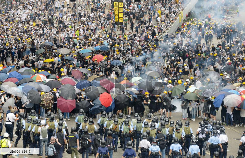 Hong Kong demonstration against extradition bill