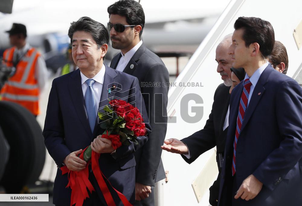 Abe's visit to Iran