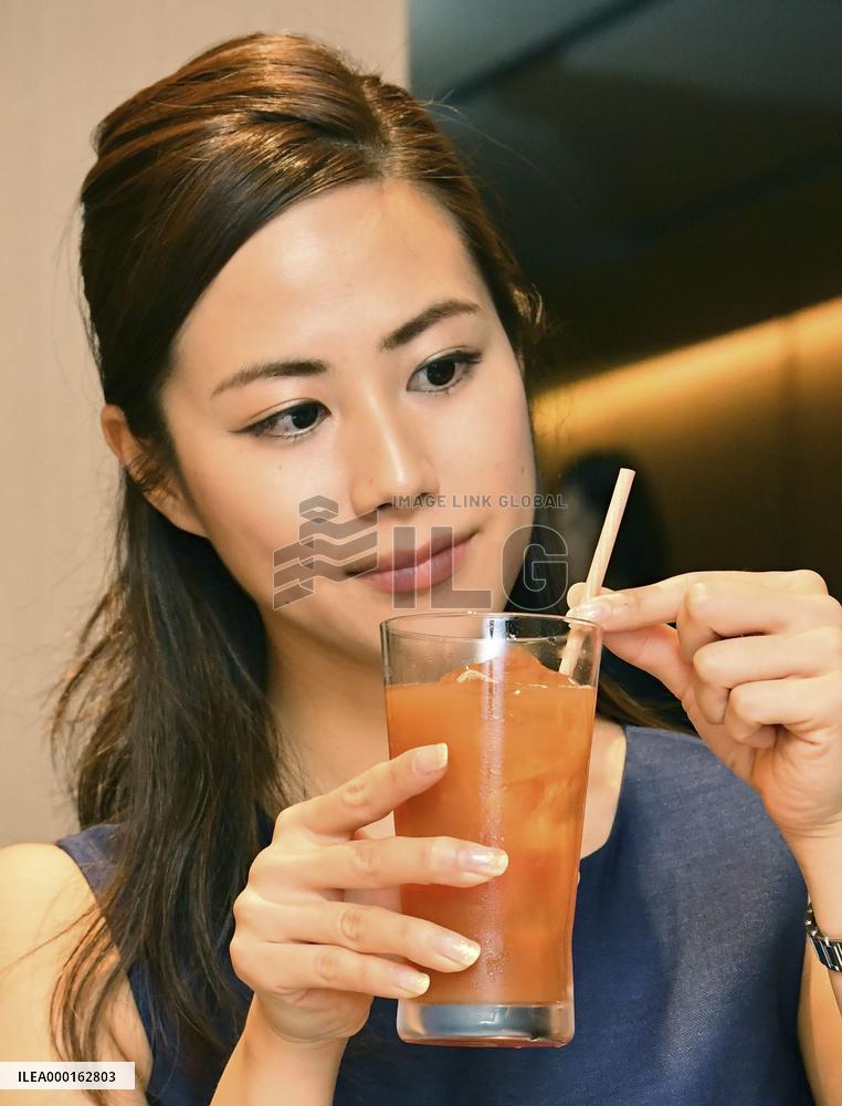 Wooden straws