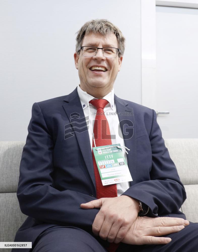 Table tennis: Int'l governing body's president
