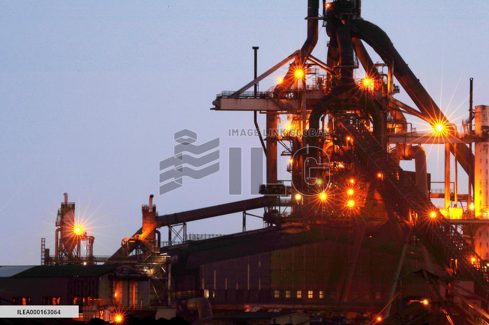 JFE Steel's blast furnace