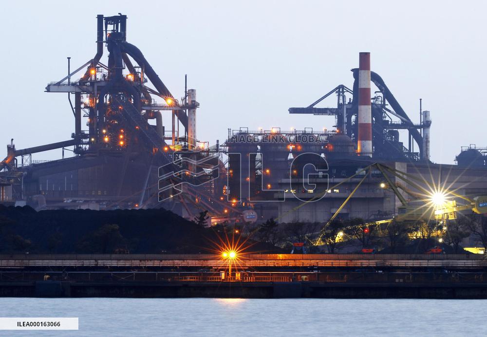JFE Steel's blast furnace