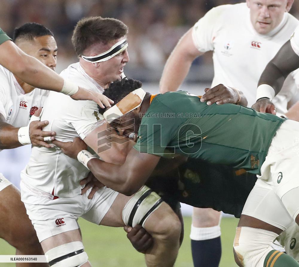 Rugby World Cup in Japan: England v South Africa