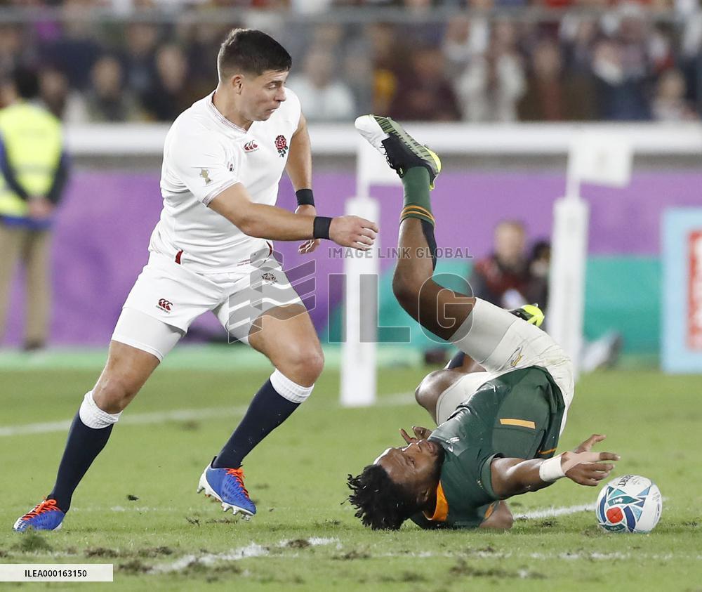 Rugby World Cup in Japan: England v South Africa