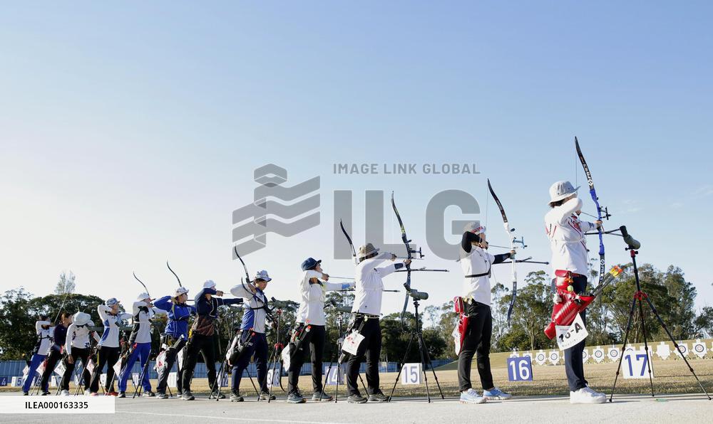Archery: qualifier for Tokyo Olympics