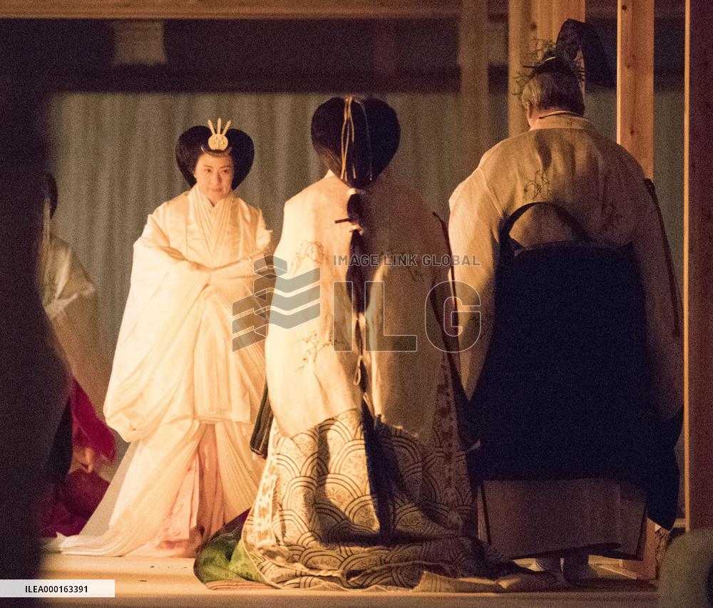 Daijosai imperial rite