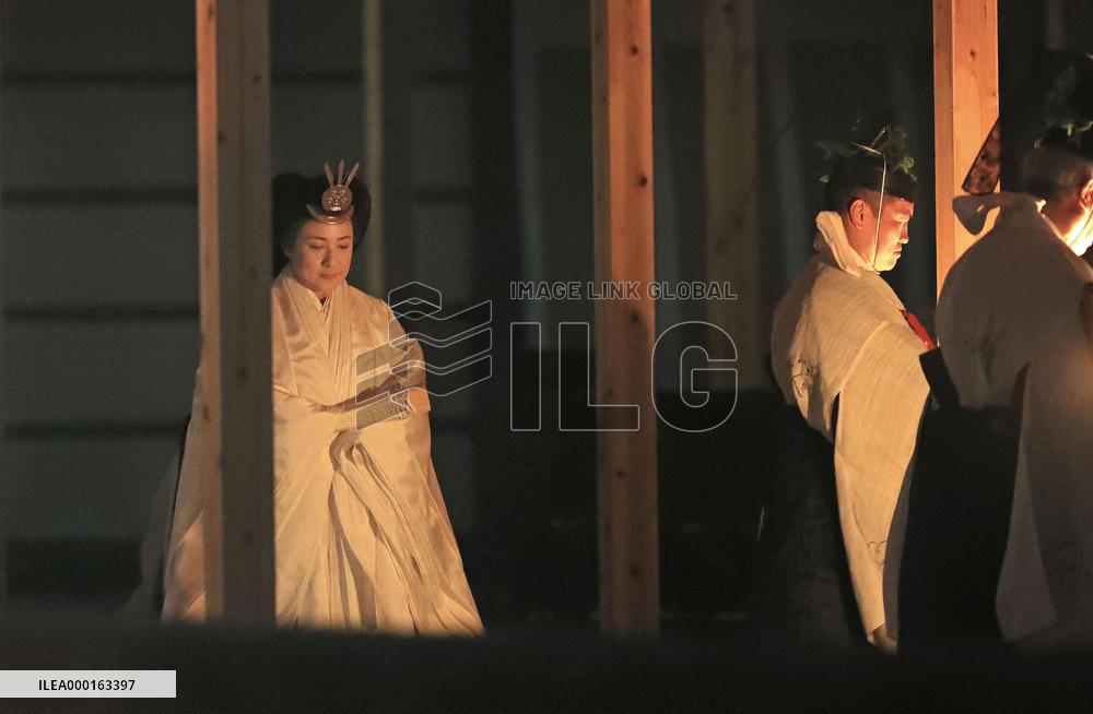 Daijosai imperial rite