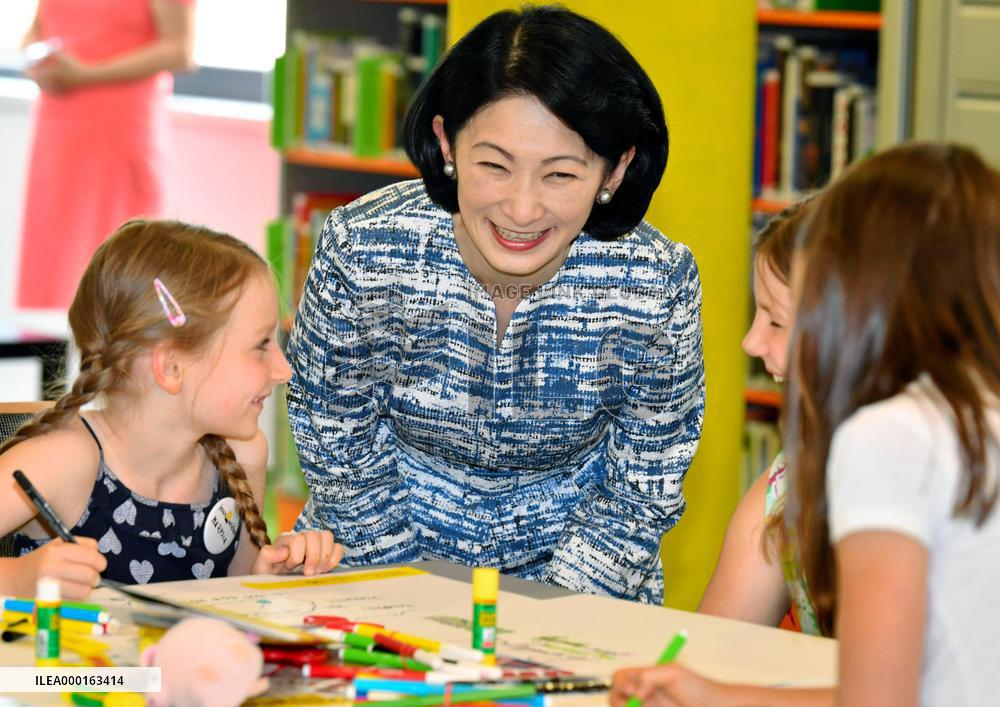 Japan's crown prince in Poland