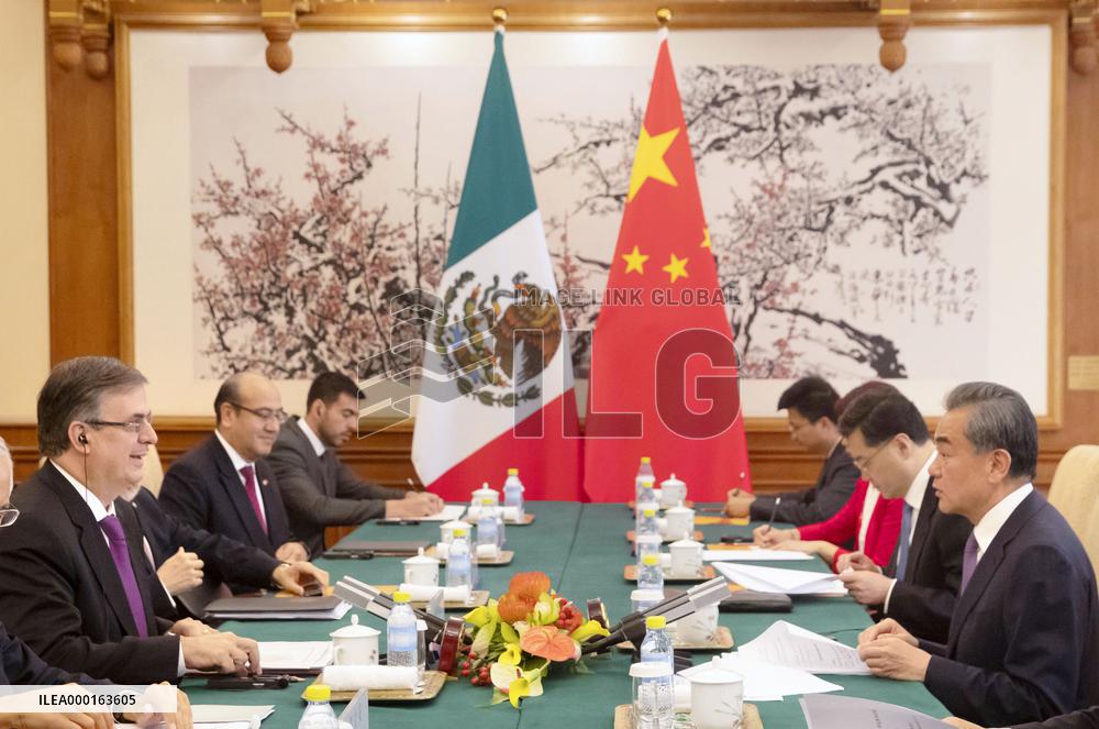 China-Mexico foreign ministerial talks