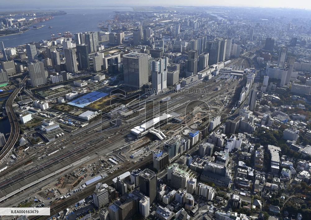 Takanawa Gateway Station in Tokyo