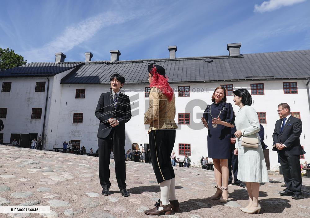 Japan's crown prince in Finland