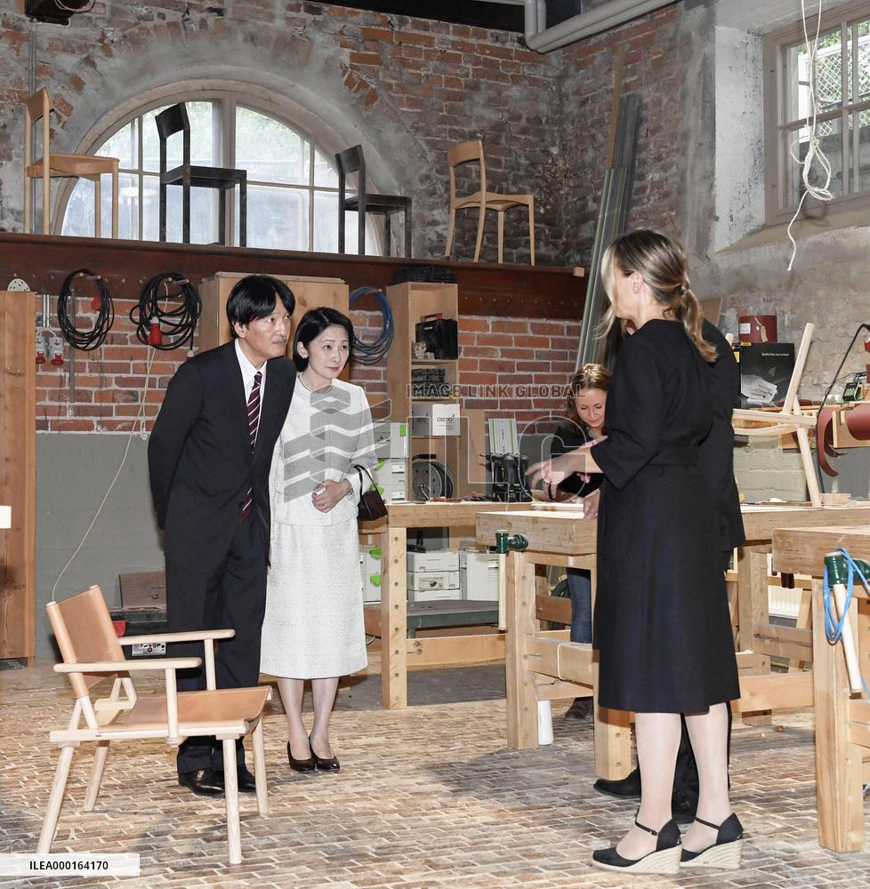 Japan's crown prince in Finland