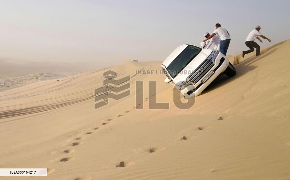 Desert safari in Doha