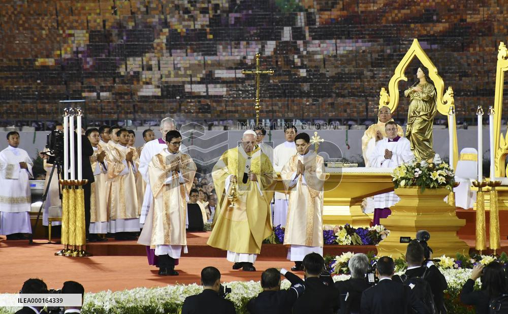 Pope Francis in Thailand