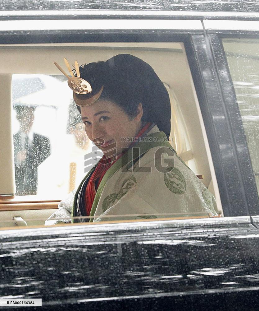 Emperor's visit to Ise Jingu shrine