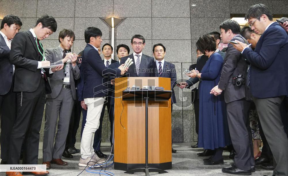 Japan-S. Korea intel-sharing pact