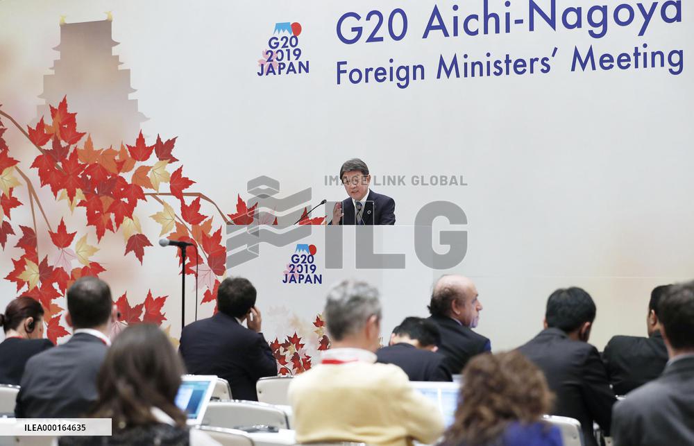 G20 meeting in Nagoya
