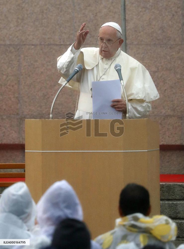 Pope Francis in Japan