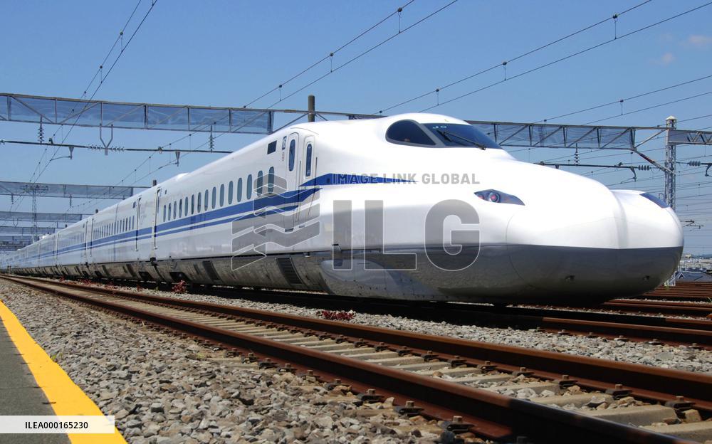 Battery-powered bullet train