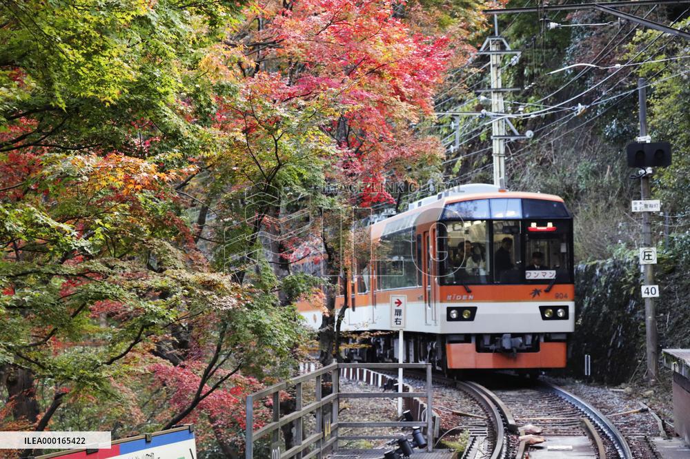 Local train in Kyoto