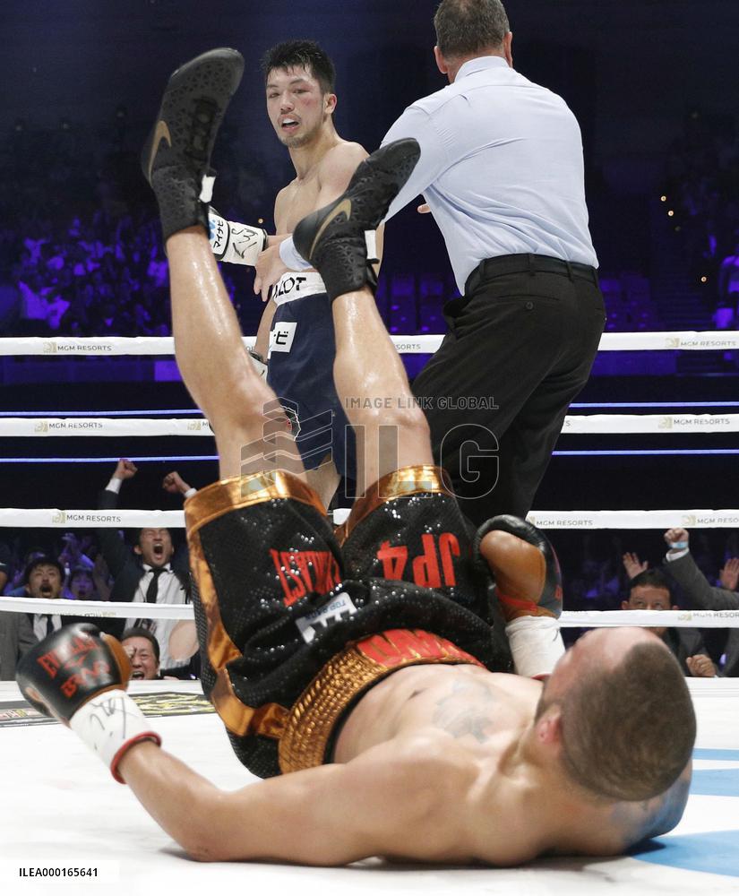 Boxing: WBA middleweight title bout
