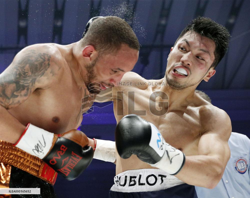 Boxing: WBA middleweight title bout
