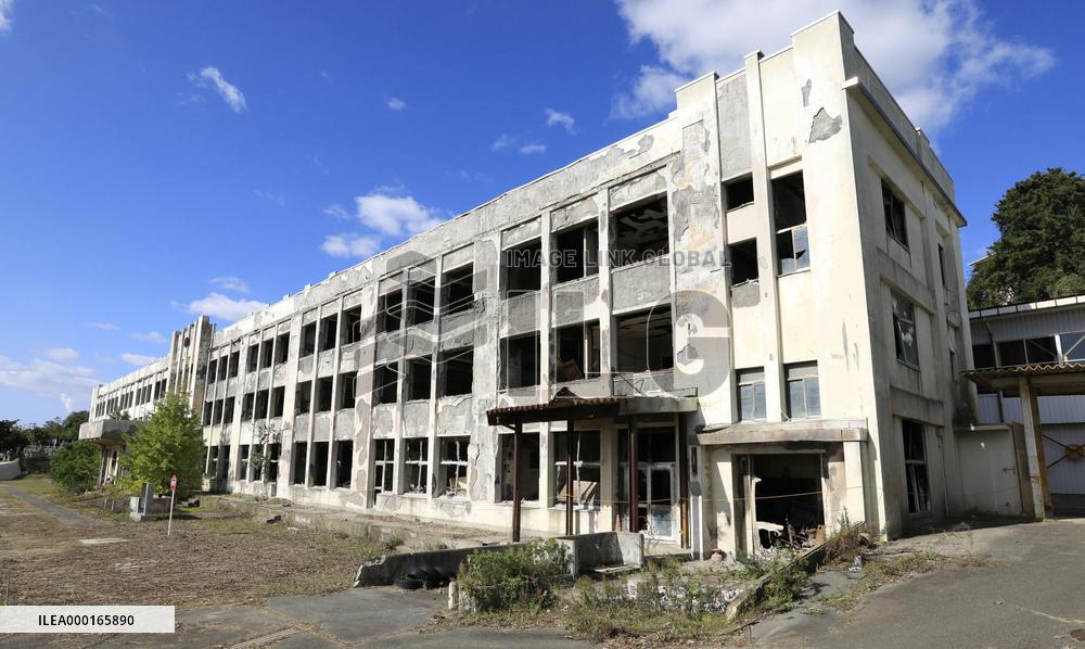 Tsunami-hit school in northeastern Japan