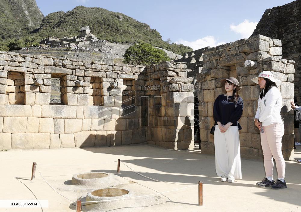 Japanese Princess Mako in Peru