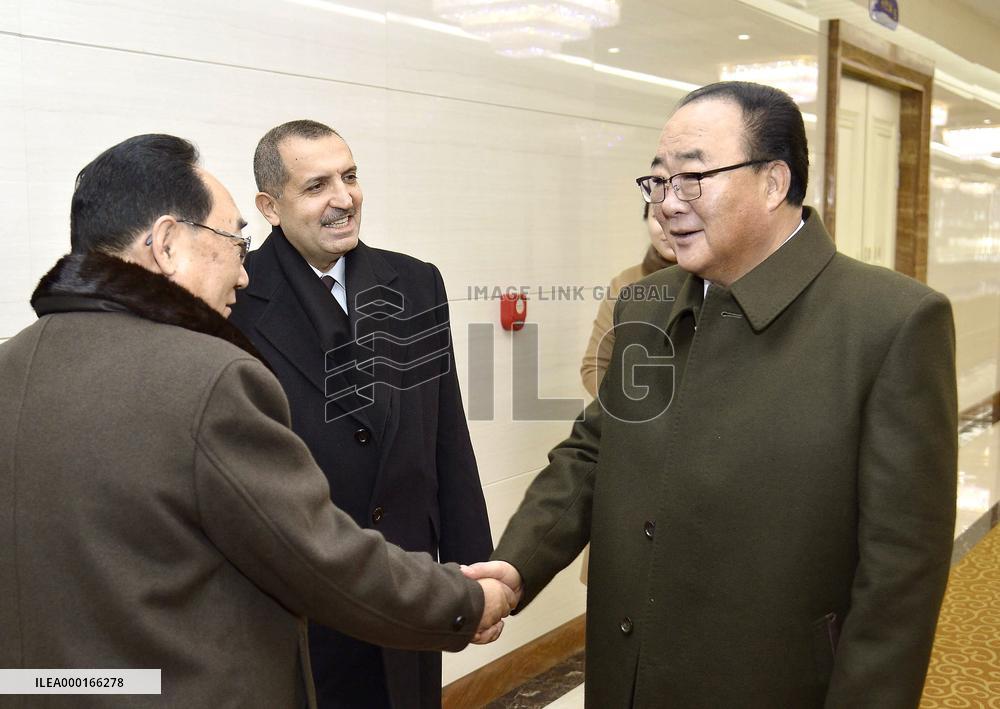 N. Korean minister leaves for Syria