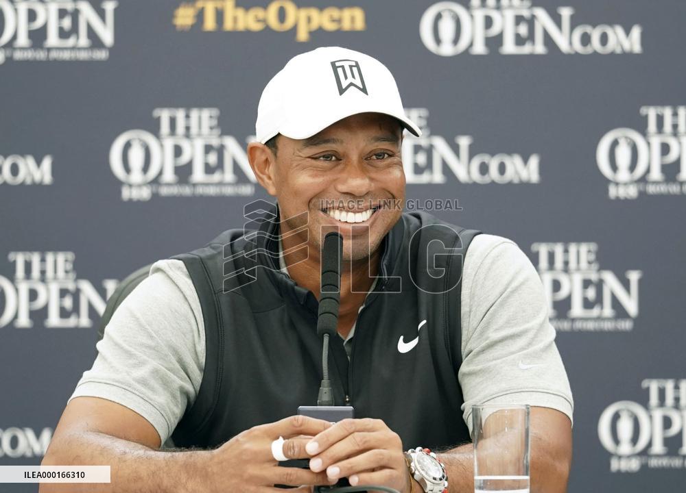 Golf: British Open press conference