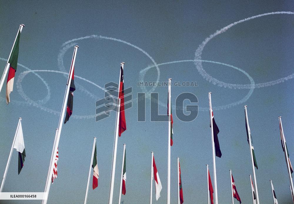 Opening ceremony of 1964 Tokyo Olympics