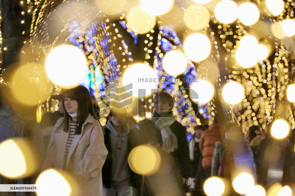 Illumination event in northeastern Japan