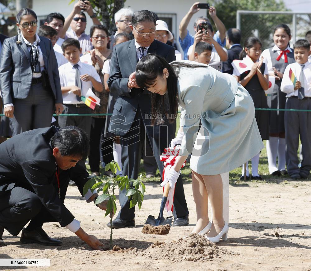 Princess Mako in Bolivia