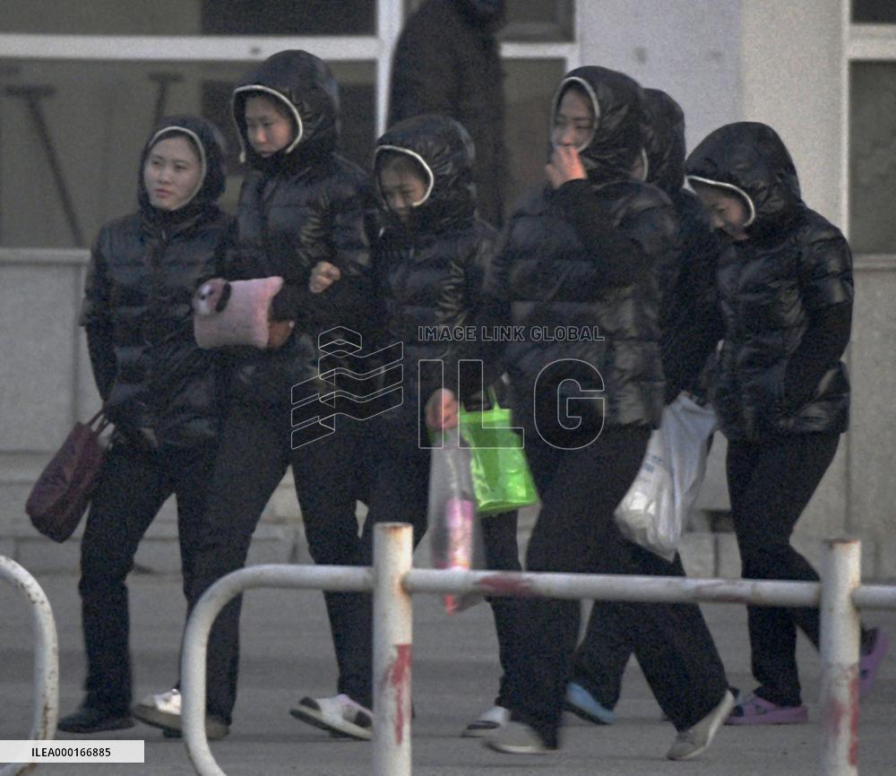 North Korean workers in China