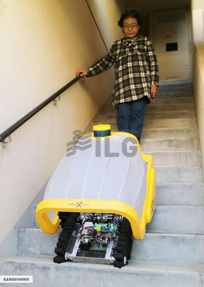 Stair-climbing robot