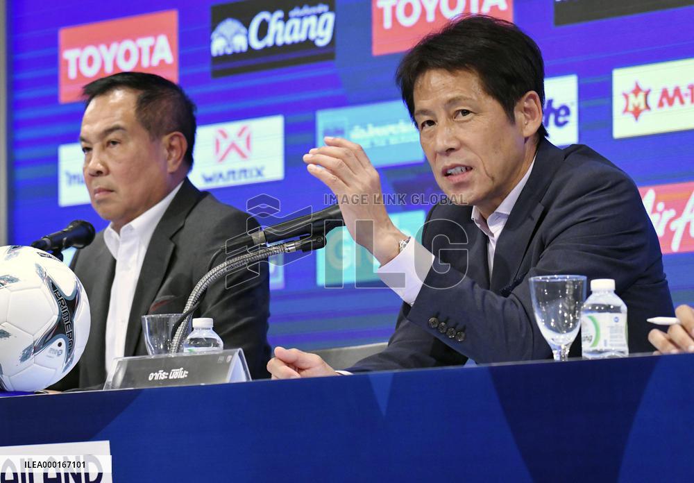 Football: Thailand's new coach Nishino