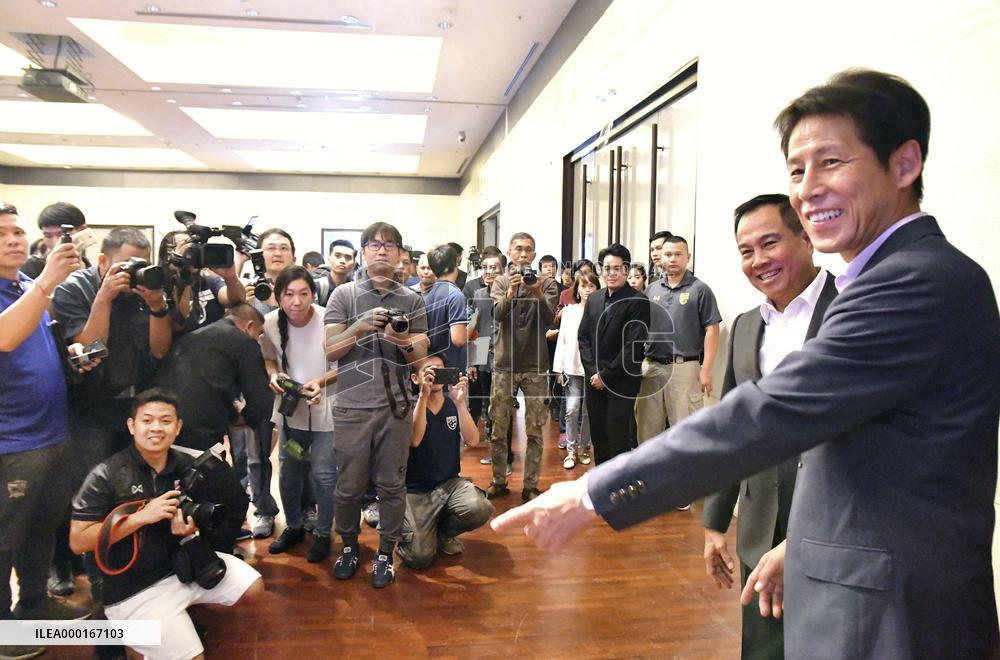 Football: Thailand's new coach Nishino