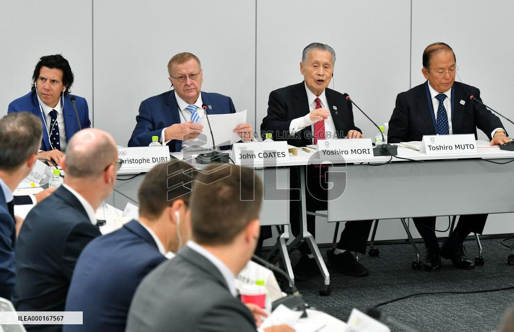 IOC coordination commission chief in Tokyo