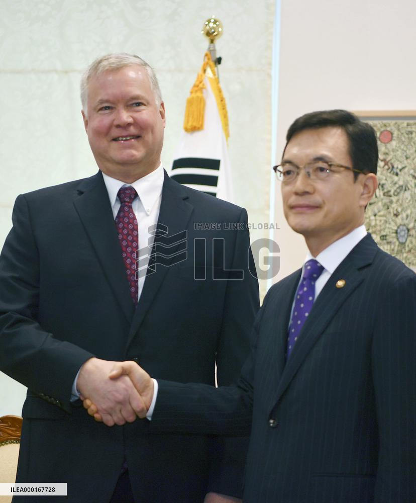 U.S. envoy for N. Korea Stephen Biegun in Seoul