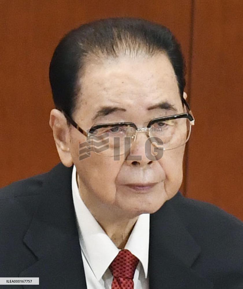 Former Chinese Premier Li Peng