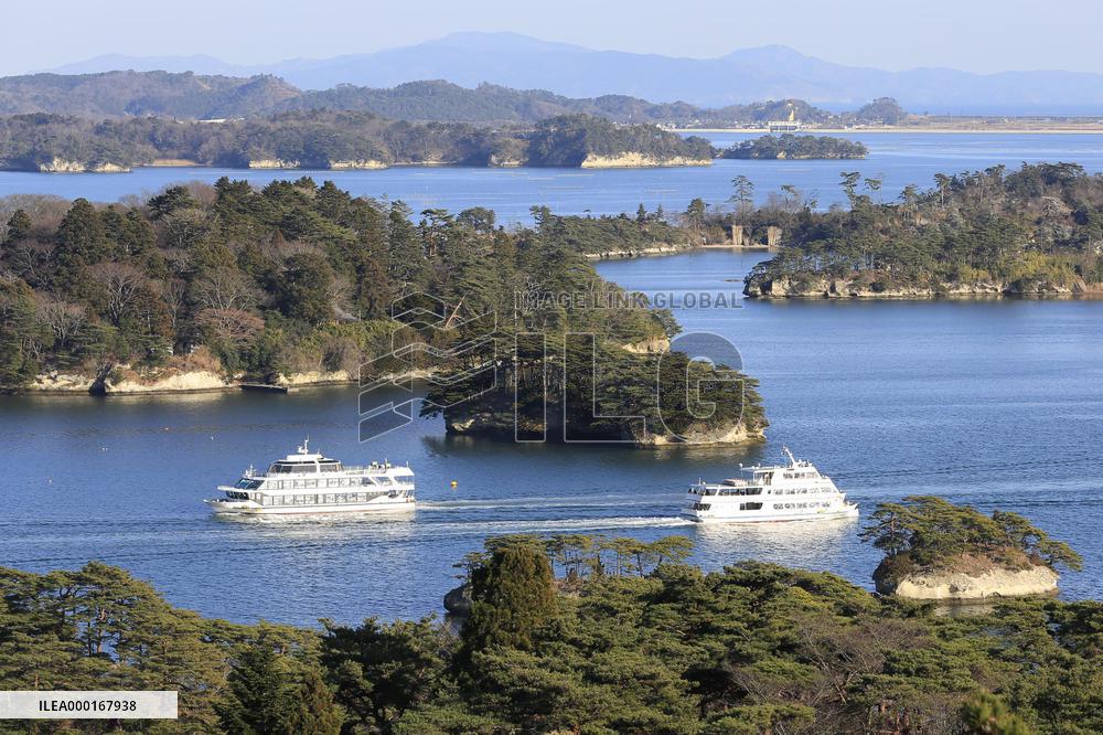 Matsushima Bay in northeastern Japan