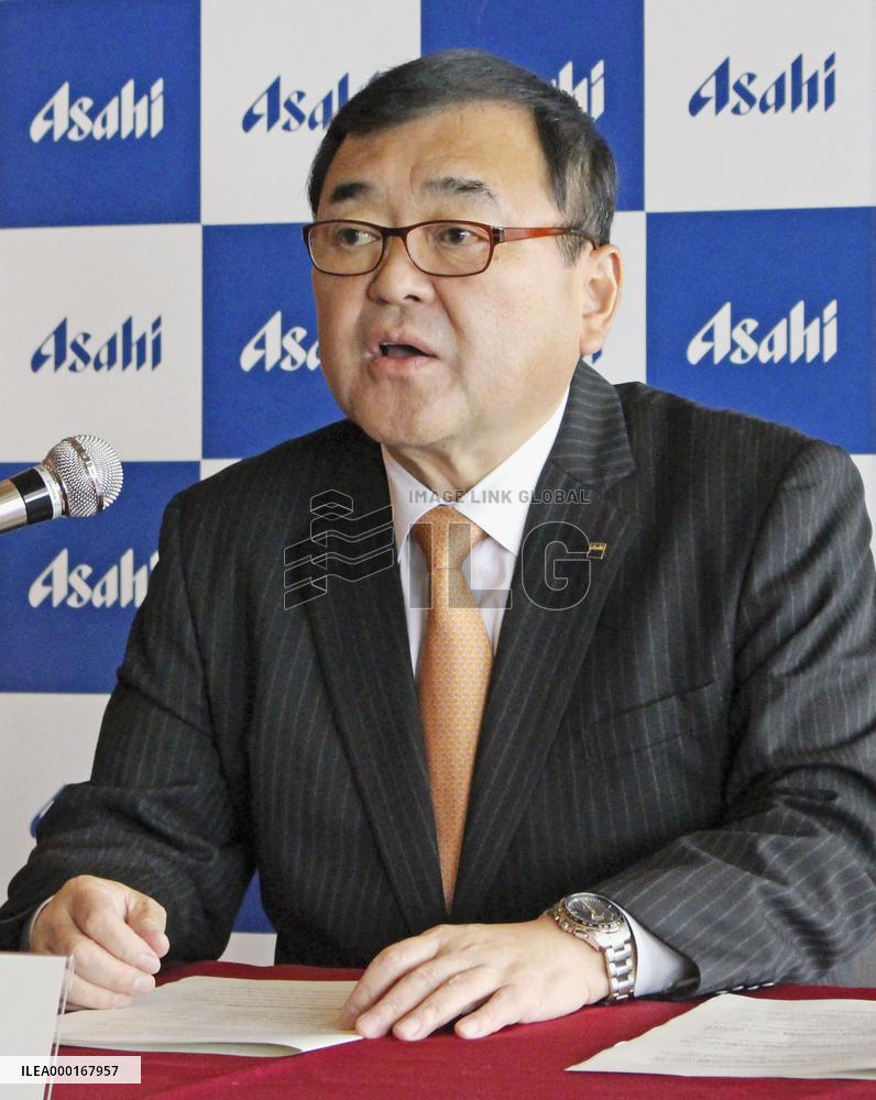 Asahi Breweries president