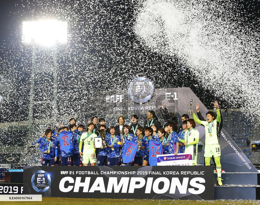 Football: Japan win EAFF E-1 women's championship