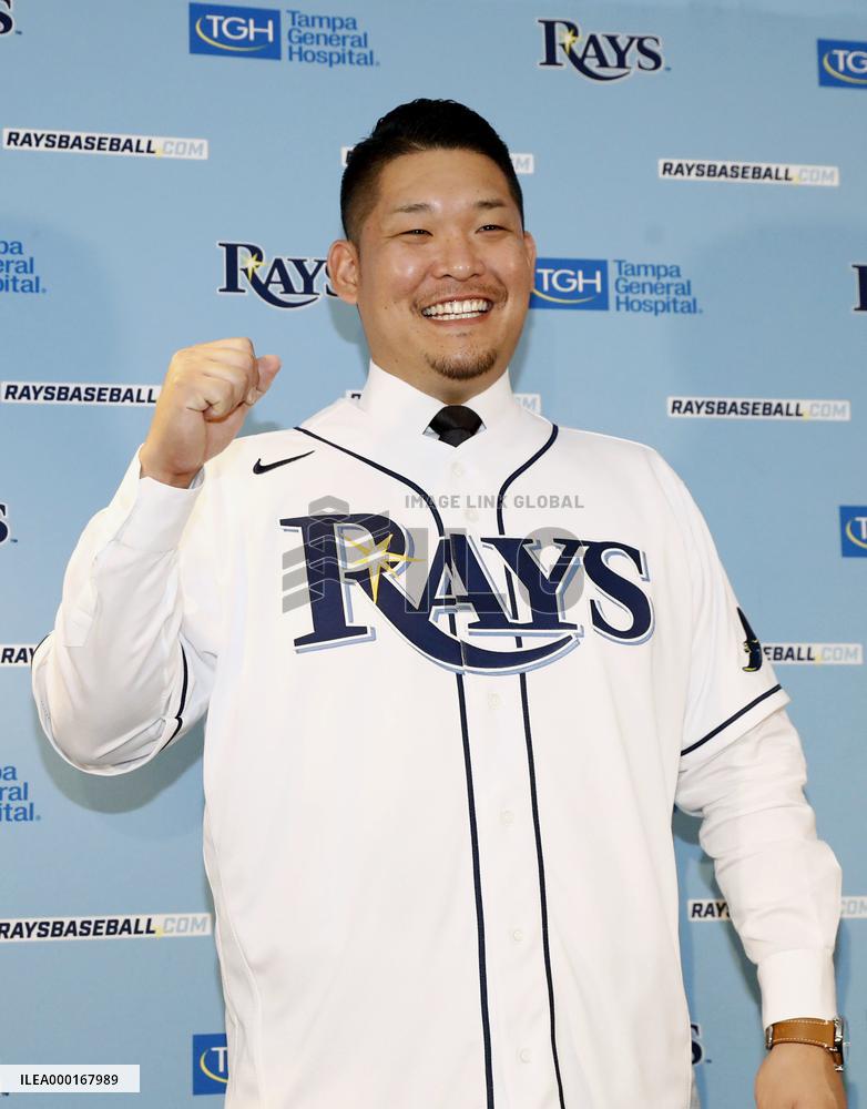 Baseball: Yoshitomo Tsutsugo joins Rays