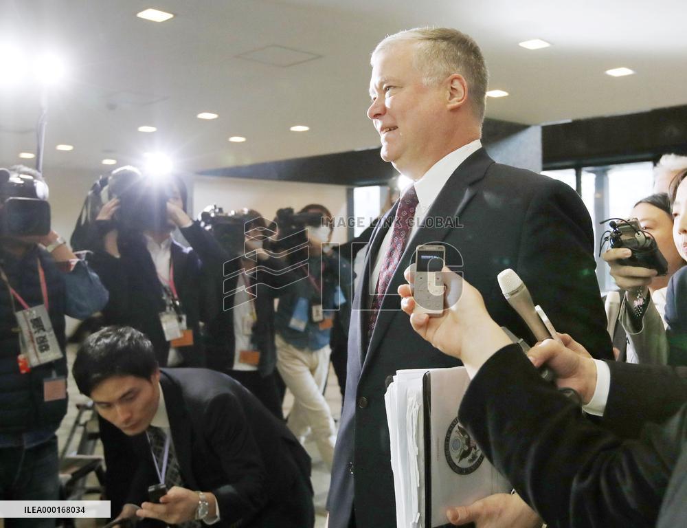 U.S. envoy for North Korea Biegun in Japan