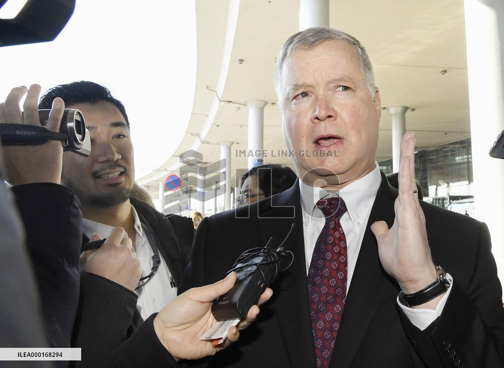 U.S. envoy for North Korea Biegun in China