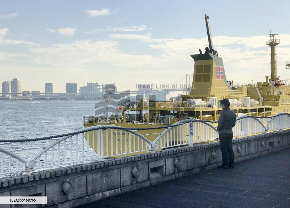Takeshiba pier in Tokyo